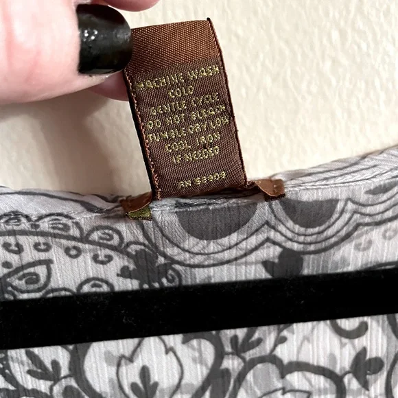 Copper Key | Sheer Paisley Tank | Size Small - Picture 8 of 8